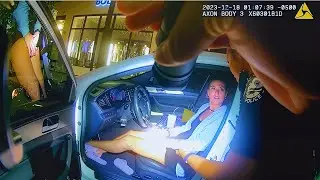 Too Drunk to Walk, But Thought She Could Drive &mdash; Epic DUI Arrest!