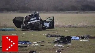Incidente a Treviolo, auto fuori strada si ribalta più volte: muore 19enne, altri 4 feriti gravi