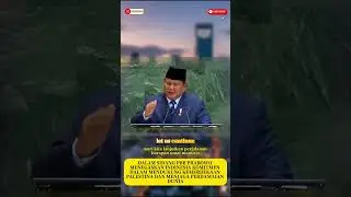 SEMANGAT PRABOWO SERUKAN KOMITMEN INDONESIA DALAM MEWUJUDKAN PERDAMAIAN DUNIA #viral #shors #news