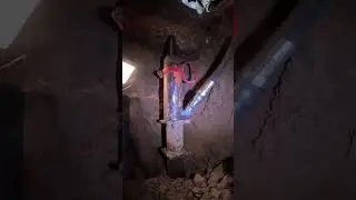 Installing 2 Steel Piers | Foundation Repair in Action