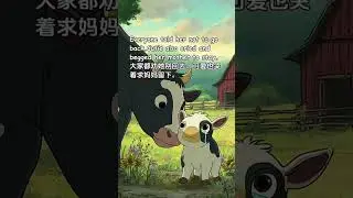 The Kind Cow & The Tiger #kind #cow #tiger #story #learn #english #china #moral #englishreading 