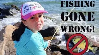 Fishing Gone Wrong | Homemade Fishing Rod For Kids