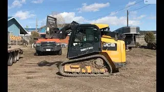 Fertility testing bulls, cow steel corrals tour and skid loader fun