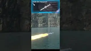 UGM-84 Harpoon #modernwarshipsgameplay