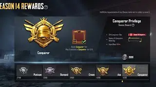 COLLECTING SEASON 14 CONQUEROR REWARDS |  THIS IS HOW A CONQUEROR PLAYERS STATS LOOKS LIKE#ROADTO500