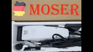 Moser 1400 Silver Edition Review اقوى مكنة حلاقة صناعة المانية موسر المانية 1400 سيلفر