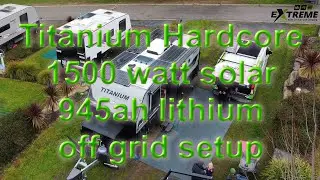 Автономная установка Titanium Hardcore мощностью 1500 Вт на солнечной батарее/945 Ач литиевой бат...