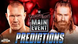 🔴 WWE Saturday Night's Main Event Predictions! (SNME Jan. 24th 2026)
