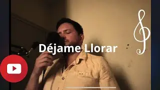 D&eacute;jame Llorar-Ricardo Montaner (Cover/Sergio Villa&rsquo;Fi)
