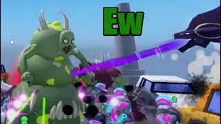 Gluurg Destroys The Highway!! Zombie Event Horror Highway Map - World Defenders - Roblox