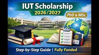 How to Apply for IUT (Islamic University of Technology) Scholarship 2026 PhD/MSc&ndash; Step-by-Step Guide