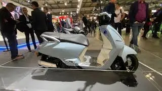 2023 Peugeot Django Evo Scooter Walkaround EICMA 2022 Fiera Milano Rho