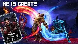 MK1 Kenshi full review! A GREAT diamond, super FUN to play! MK Mobile
