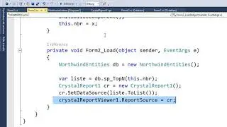 how to stored procedure with parameter in crystal report using entity framework