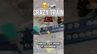 🎸🚂 Insane Slapaphone Shreds Ozzy Osbourne's 'Crazy Train'! 🎶😱 #shorts
