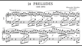 Scriabin: 24 Preludes, Op.11 (Lettberg, Stanev)