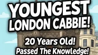 World's Youngest London Cabbie BUT he isnt allowed to drive a taxi ??? ! 
