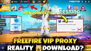 HOW TO DOWNLOAD PROXY SERVER FREEFIRE ||PROXYS SERVER LINK FREEFIRE