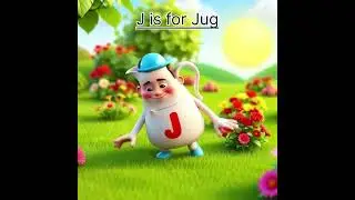 Learn Letter J in 15 Seconds | J is for Jug | ABC Learning #Shorts
