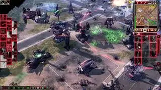 (Multiplayer Duo) CNC 3 KW T.R 0.3.01BT Nod & Scrin vs 2 Brutal AIs - Steamroller [GDI]