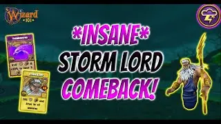 Wizard101: Max Storm PvP (150) *INSANE* Storm Lord Comeback!