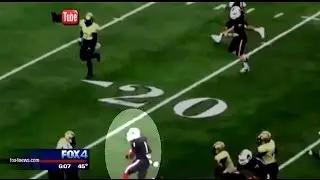 N. TX football standout accused of threatening escort with knife
