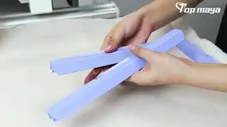 DT MACHINE : 7 Clamp Your Fabric and  Design Operation