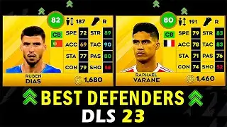 DLS 23 | TOP 15 BEST DEFENDERS RATING