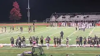251023 Seneca v Willingboro - Ryan gets called for pass interference and crowd is furious 