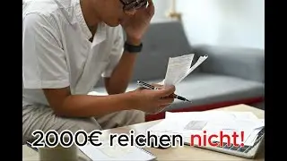 Warum 2000€ heute nicht mehr reichen - die nüchterne Rechnung