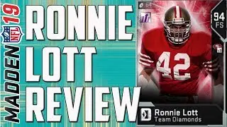 How Good is 94 Overall Ronnie Lott? MUT 19 Card Review