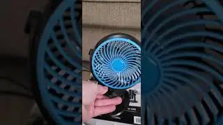 Walmart Mainstays 5.5 inch rechargeable USB fan review
