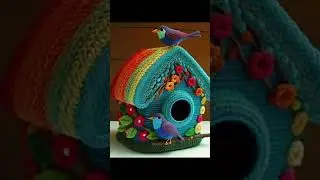 crochet birds and home 🏠🏠