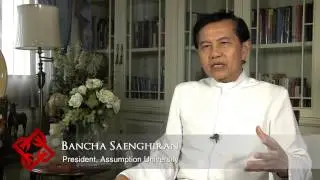 Assumption University President Bancha Saenghiran on higher education institutions in Thailand
