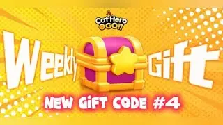NEW GIFT CODE: WEEKLY GIFT #4. - CAT HERO: GO.