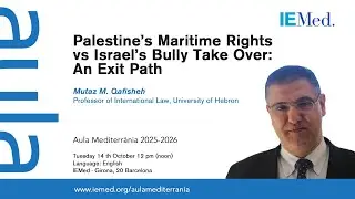 Palestine&rsquo;s Maritime Rights vs Israel&rsquo;s Bully Take Over: An Exit Path