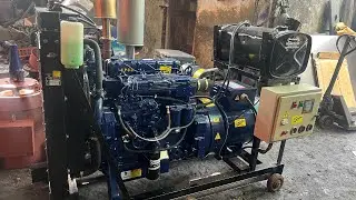 40kva Kirloskar 4R1040 Engine Generator with Full load testing & MCB panel Bargarh Odisha Delivery