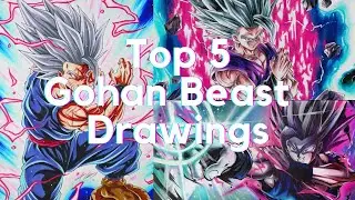 TOP 5 Gohan Beast Drawing on Youtube