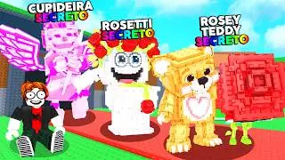ROSEY AND TEDDY, CHICLETEIRA CUPIDEIRA, ROSETTI TUALETTI LUCKY BLOCK CORA&Ccedil;&Atilde;O ROUBE UM BRAINROT 💗🌹