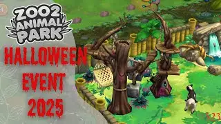 🎃Ich tausche die ersten K&uuml;rbisse - Gruselecke  -  HALLOWEEN-Event 2025 🧪 - Zoo 2 - Animal Park  /523