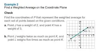 1 5 Locating Points Using Weighted Averages Part 2