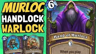 HANDLOCK MURLOC WARLOCK ROCKS!?! Shock and Mock Your Opponents! | Ashes of Outland | Hearthstone