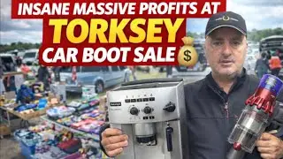 Невероятно большая прибыль на распродаже подержанных вещей в Торкси, полученная во время поиска в...