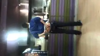 Rob dancing
