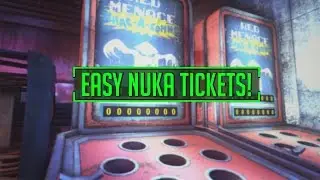 Fallout 4 - Обман в аркадном зале Nuka (ЛЕГКО получить билеты в Nuka!)