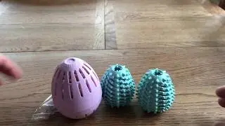 Ecoegg laundry egg and dryer eggs unboxing