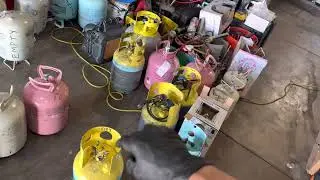 Recycling refrigerant difference between automotive, residential or commercial HVAC, refrigeration￼