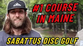 Играем на поле для диск-гольфа №1 во ВСЕХ 50 штатах! 44/50 Мэн — Sabattus Disc Golf