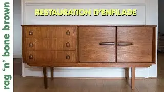 Restauration d'un bahut style Mid-Century Modern