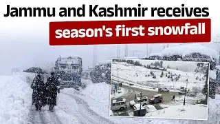 Jammu and Kashmir receives season's first snowfall